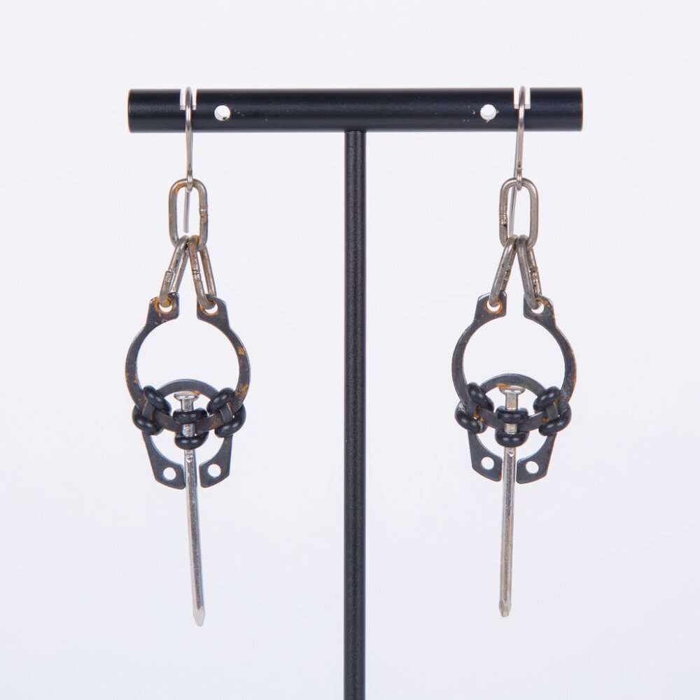 One of a Kind ART OF FACTORY Earrings Unique